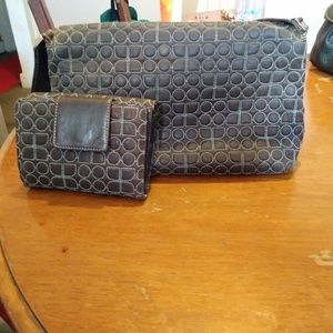 Kate Spade handbag and wallet set